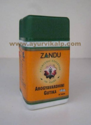 Zandu AROGYAVARDHANI GUTIKA For Skin Diseases